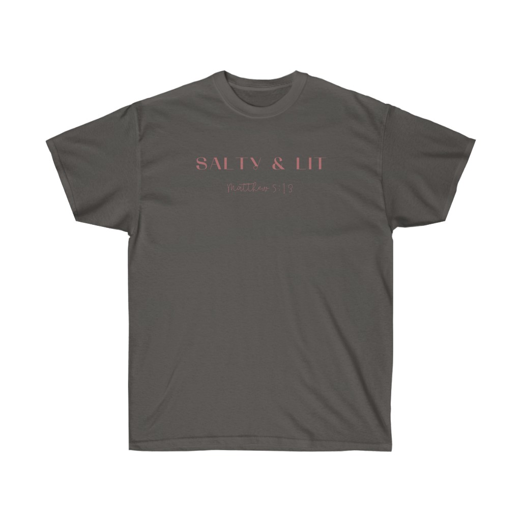 Salty and Lit Unisex Ultra Cotton Tee - Image 2