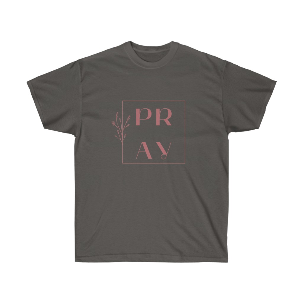 Pray Unisex Ultra Cotton Tee - Image 2