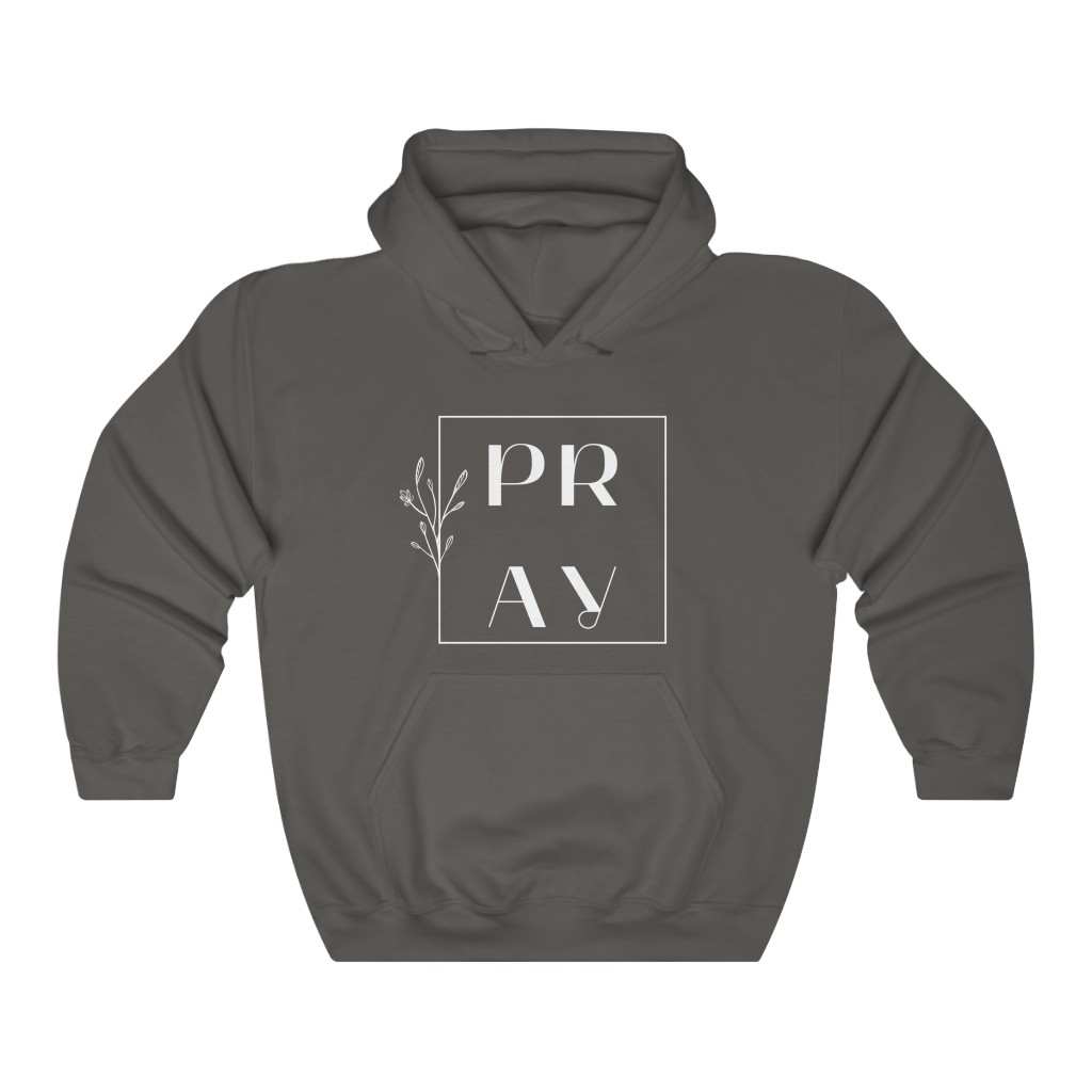 Pray Unisex Heavy Blend™ Hooded Sweatshirt - Image 4