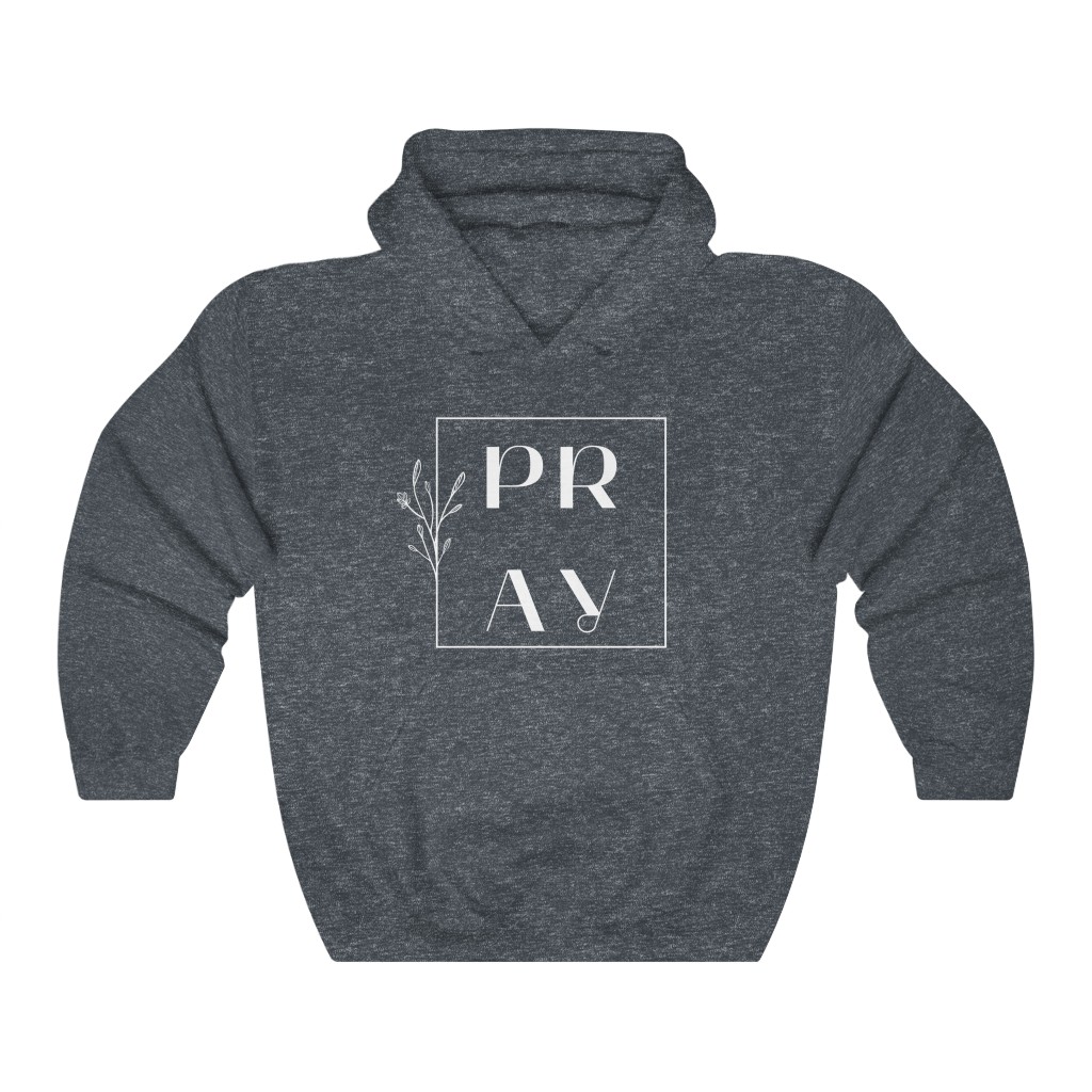 Pray Unisex Heavy Blend™ Hooded Sweatshirt - Image 5