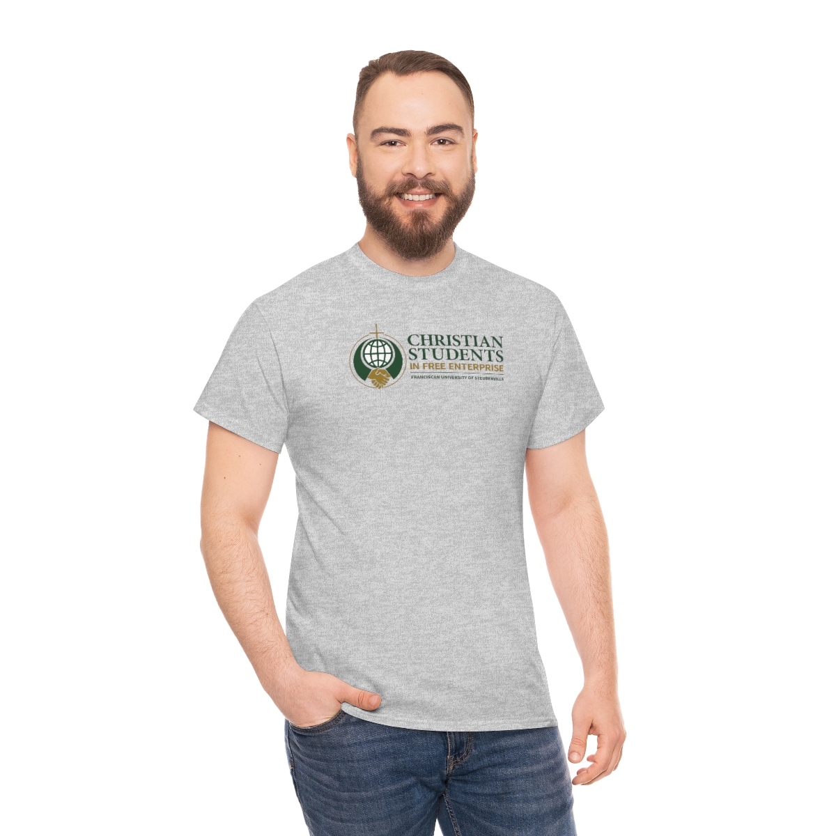 Unisex Heavy Cotton Tee - Image 4